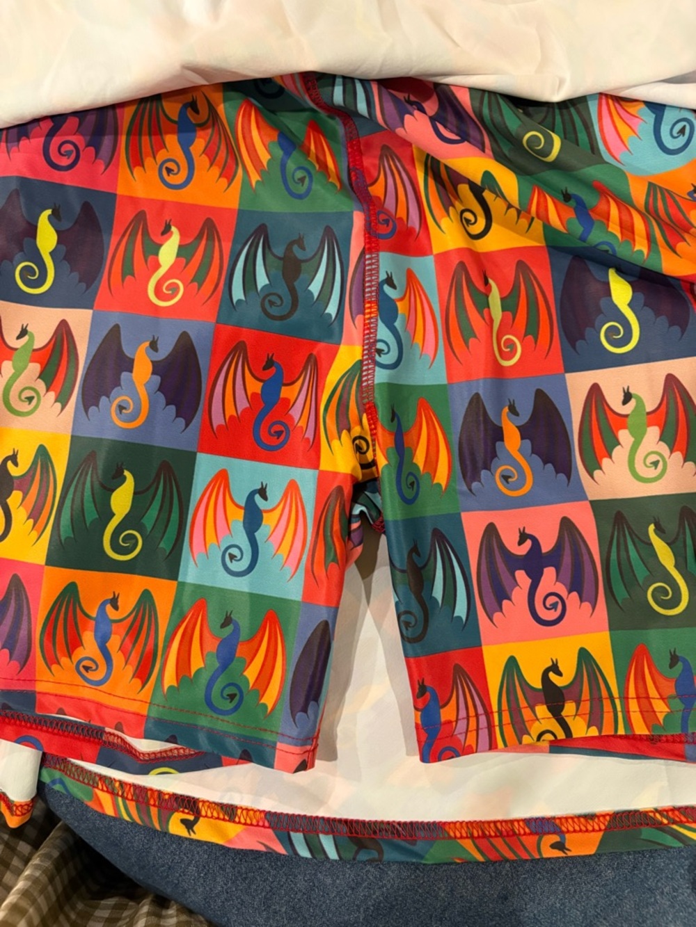 Women's Multicolor Circle Skirt - Flared Skater Style - Picture 4 of 6